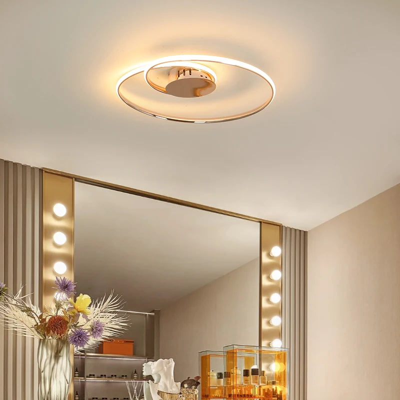 Moderne LED-Deckenleuchte für stilvolle Wohnraumgestaltung - vue 3 sur 10