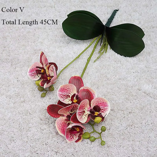 orchidée en latex luxe pour décoration mariage et événements - vue 8 sur 26