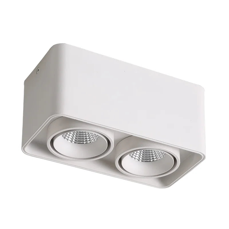 saiyo spot led carré surface réglable pour magasin de cuisine - vue 5 sur 5
