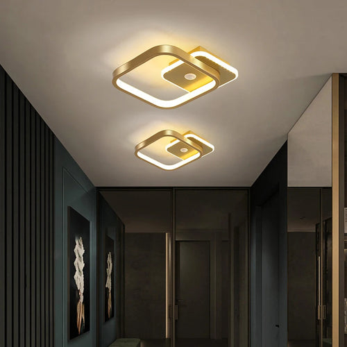 LED-Deckenleuchte mit Bewegungsmelder für den Innenbereich - vue 4 sur 12