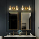 Moderne LED-Kristallwandleuchte für das Badezimmer