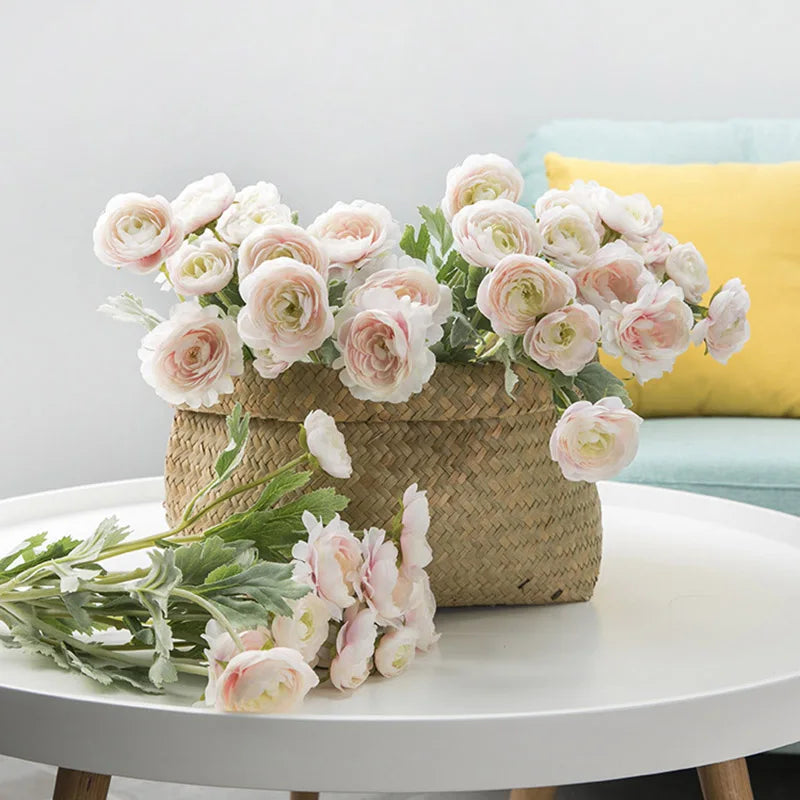 fleurs en soie artificielles de lotus pour décoration intérieure - vue 4 sur 11
