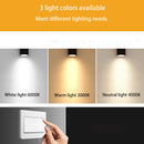 spot led 	monté en surface étanche avec tige de suspension