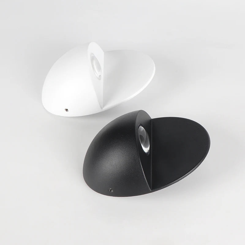 LED applique murale extérieure IP65 étanche couloir allée escalier luminaire décoration intérieure éclairage lampe de nuit en aluminium 90-260V - vue 6 sur 6