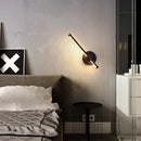 Moderne und schlichte Nachttischlampe für Hotel- und TV-Beleuchtung
