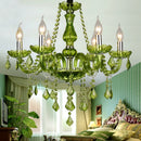 lustre en cristal de luxe pour mariage et restauration