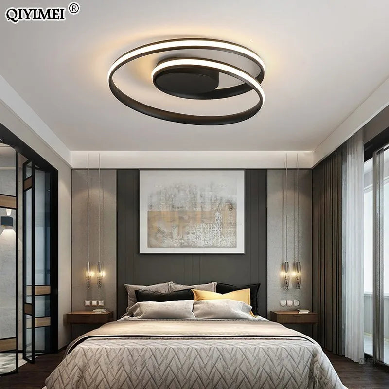 lustre moderne led surface montée pour décoration intérieure - vue 11 sur 12