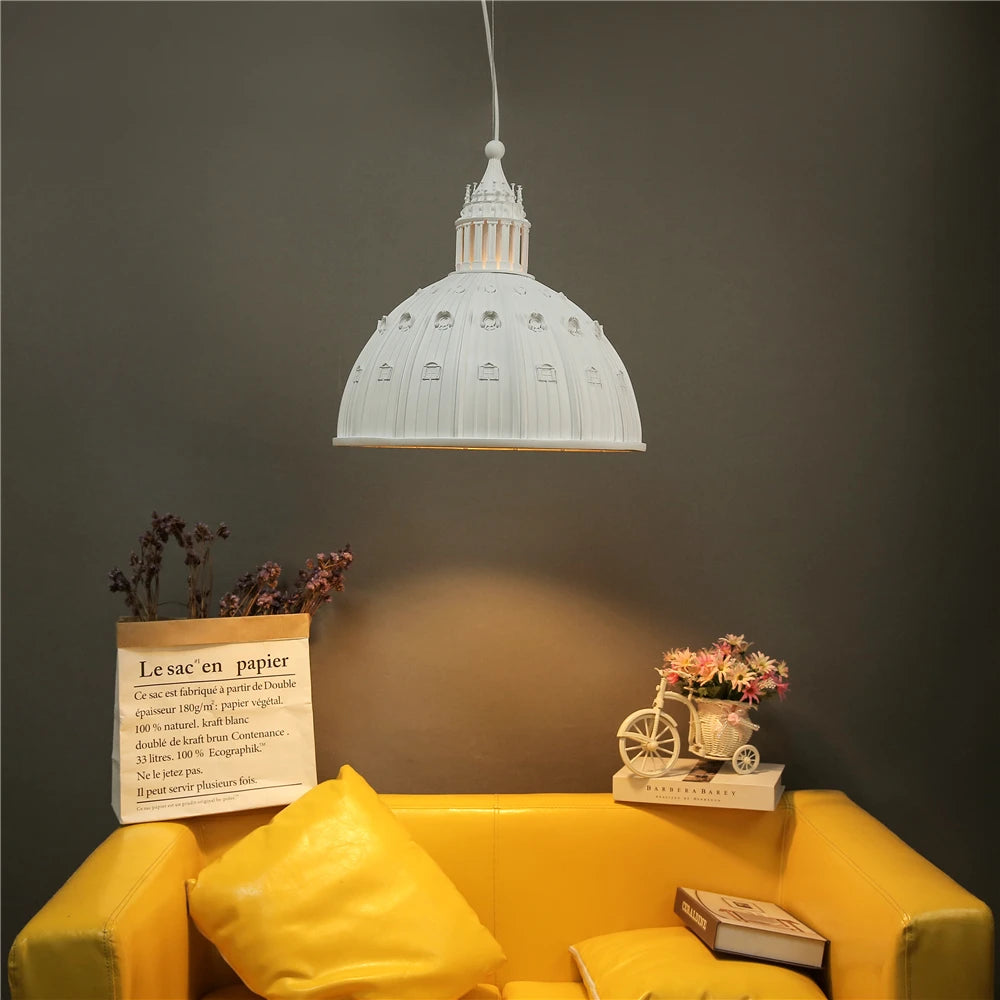 lustre moderne saint-paul led pour décoration nordique - vue 7 sur 8