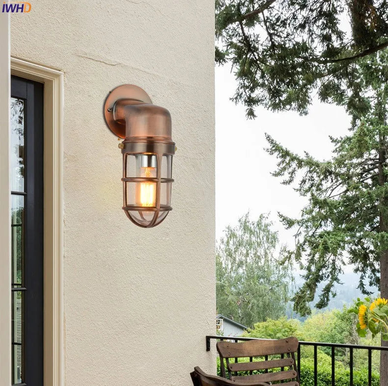 IWHD aluminium applique extérieure LED escalier balcon jardin applique étanche éclairage extérieur buitenverlichting buitenlamp - vue 6 sur 12