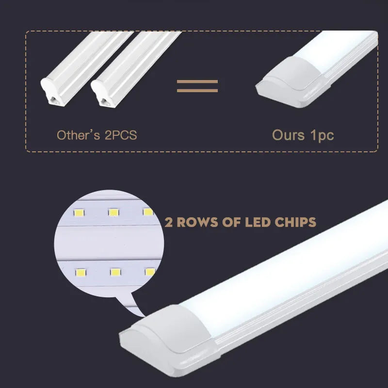 tube lumineux led pour éclairage intérieur polyvalent et moderne - vue 3 sur 14