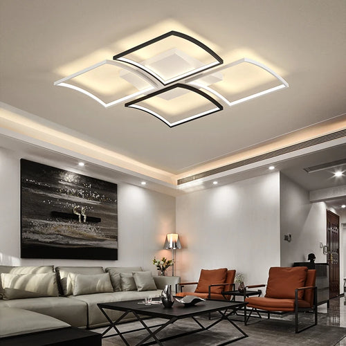 LED-Kronleuchter aus Aluminium für Innenräume und Gewerbeflächen - vue 2 sur 9