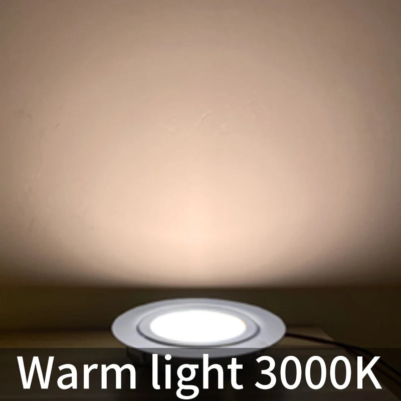 spot led étanche ultra mince pour éclairage intégré intérieur extérieur