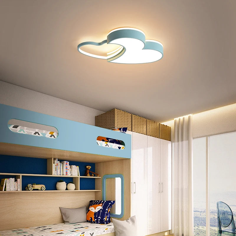 plafonnier led créatif design moderne pour intérieur enfant - vue 4 sur 12