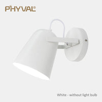 applique murale led nordique macaron phyval pour chevet