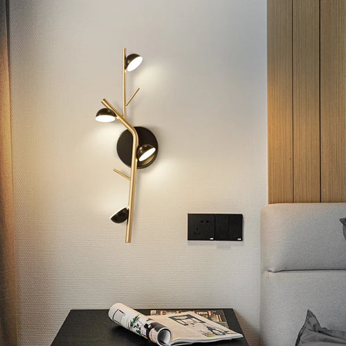 applique murale led moderne et créative pour intérieur décoratif - vue 2 sur 8