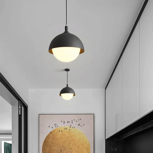 lustre globe moderne créatif pour restaurant bar entrée - vue 4 sur 8