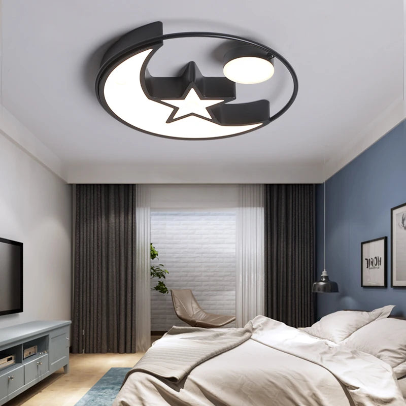 plafonnier led décoratif pour intérieur chambre école maternelle - vue 2 sur 11