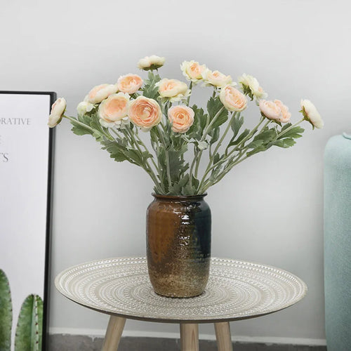 fleurs en soie artificielles de lotus pour décoration intérieure