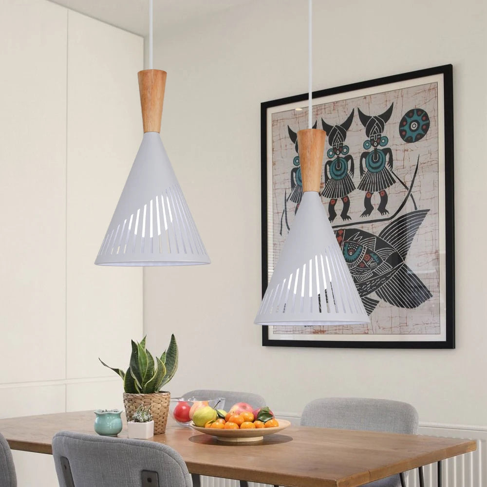 Suspension LED Vintage industrielle - vue 6 sur 9