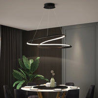 Moderne minimalistische Pendelleuchte für eine kreative Atmosphäre