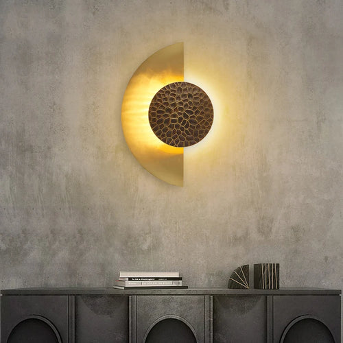 Wandleuchte Helix Crescent kreatives Design für ein einzigartiges Ambiente - vue 3 sur 7