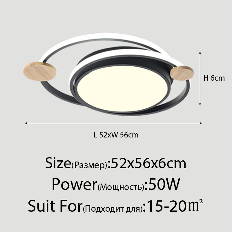 LED-Deckenleuchte für moderne und elegante Innenbeleuchtung