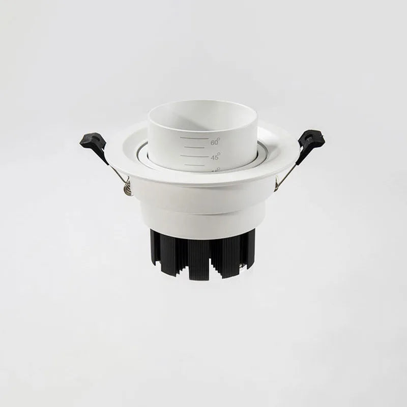 spots led encastrables à faisceau zoomable pour éclairage intérieur - vue 8 sur 8