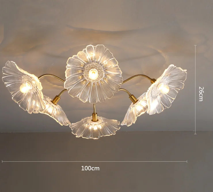 Moderner nordischer Kronleuchter im luxuriösen und kreativen Stil - vue 9 sur 14