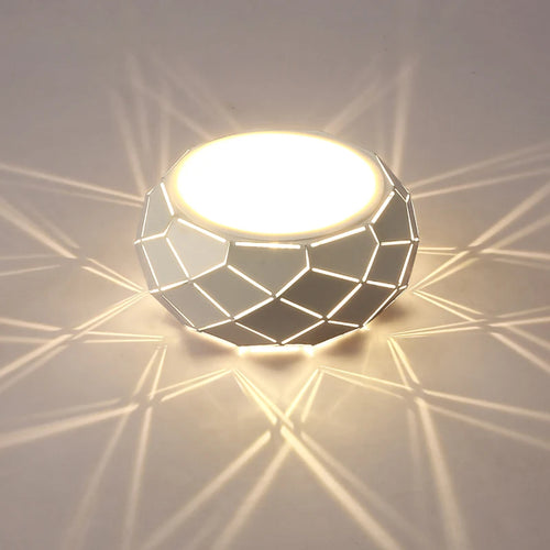 Moderne LED-Deckenleuchte Einfachheit 5 W 12 W - vue 5 sur 18