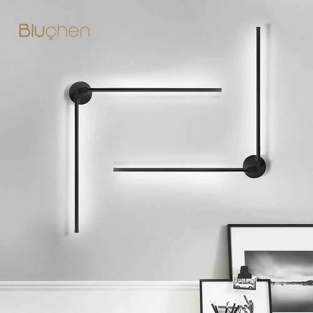 applique murale à led moderne rotative pour intérieur élégant - vue 3 sur 10