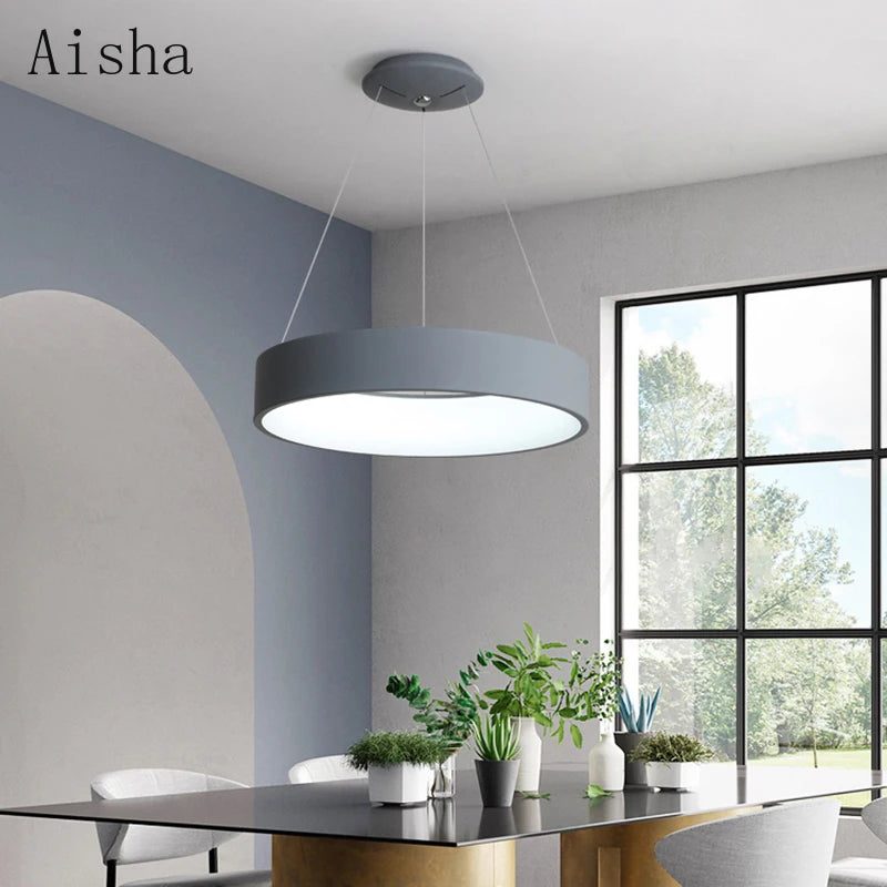 suspension LED design pour un éclairage d'ambiance élégant - vue 5 sur 8