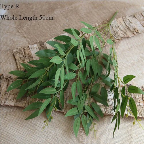 branche d eucalyptus artificielle feuillage décoratif rétro et élégant - vue 7 sur 10