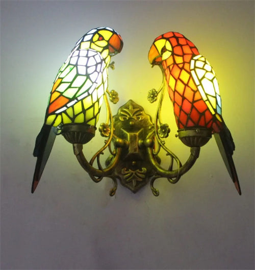 applique murale en verre coloré pour déco créative lumineuse - vue 5 sur 22