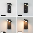 LITU applique murale d'intérieur moderne en aluminium tactile gradation interface USB LED éclairage pour salon chevet couloir applique murale décor