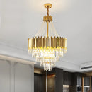 Moderne Kristall-Pendelleuchte für elegante, zeitgemäße Räume