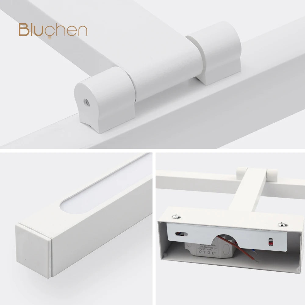 Moderne LED-Wandleuchte für nordisches, dekoratives Interieur - vue 5 sur 9