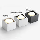 Spot LED montés en Surface lampe GX53 remplaçable rotative moderne LED éclairage intérieur