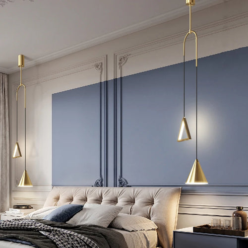 Moderner minimalistischer Kronleuchter Luxus Design für elegantes Interieur - vue 5 sur 8