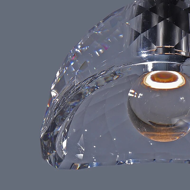 Suspension en cristal à tête unique - vue 6 sur 7