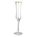 Flutes a champagne elegantes verre souffle main