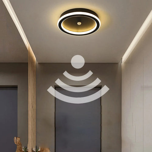 LED-Deckenleuchte mit Bewegungsmelder für den Innenbereich - vue 2 sur 12