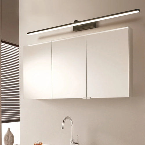 Applique murale miroir de salle de bains LED modernes en aluminium