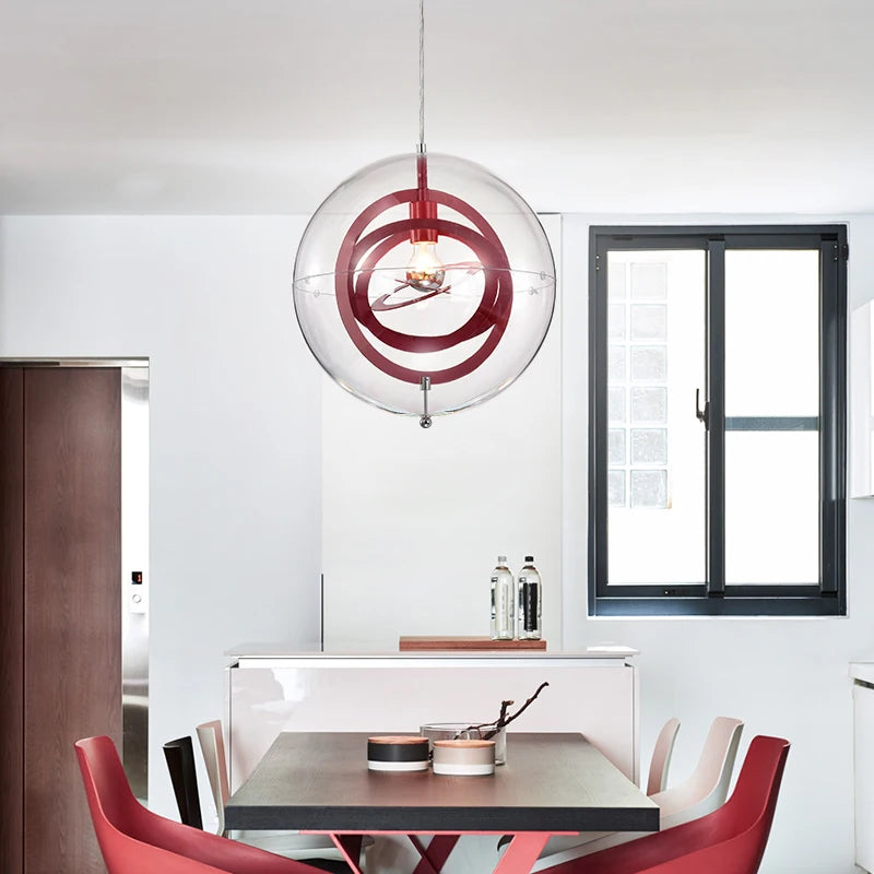 lustre étoile en verre design nordique personnalisé pour intérieur moderne - vue 4 sur 7