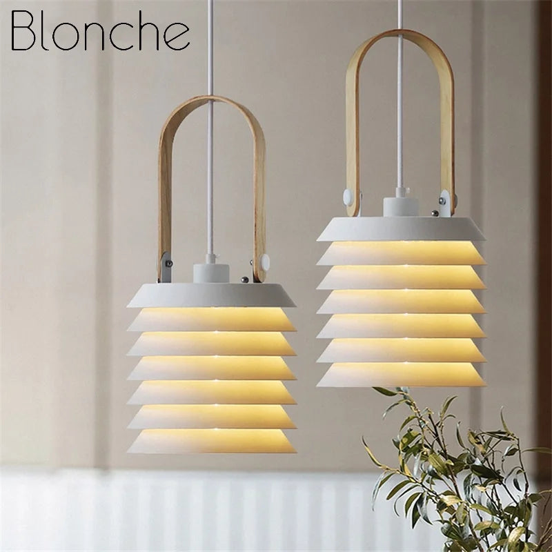 suspension design en forme de lanterne pour intérieur élégant - vue 2 sur 9