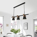 LED-Pendelleuchte im nordischen Stil mit Elchdekor