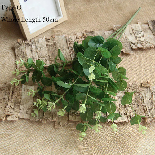 branche d eucalyptus artificielle feuillage décoratif rétro et élégant - vue 11 sur 10