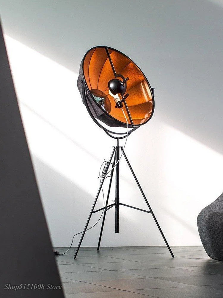 lampadaire led trépied nordique moderne pour décoration intérieure - vue 4 sur 6