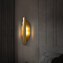 applique murale post-moderne irrégulière en cuivre de luxe