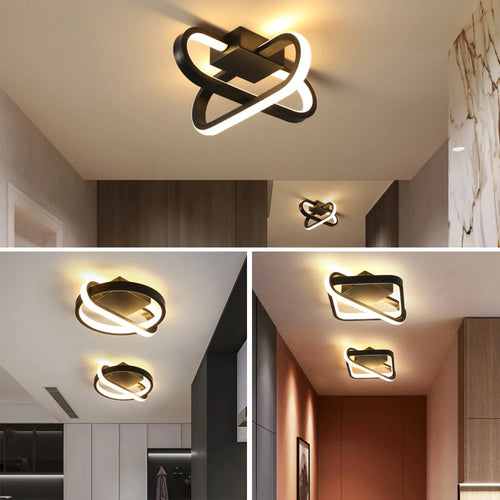 Suspension LED moderne chaud/froid décoration éclairage - vue 6 sur 12