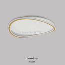 plafonnier led circulaire ultra-mince style nordique moderne et artistique